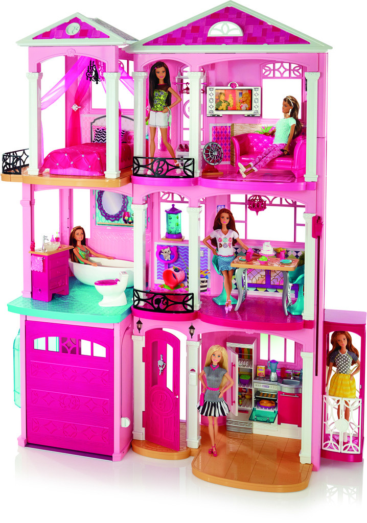 casa de barbie con alberca