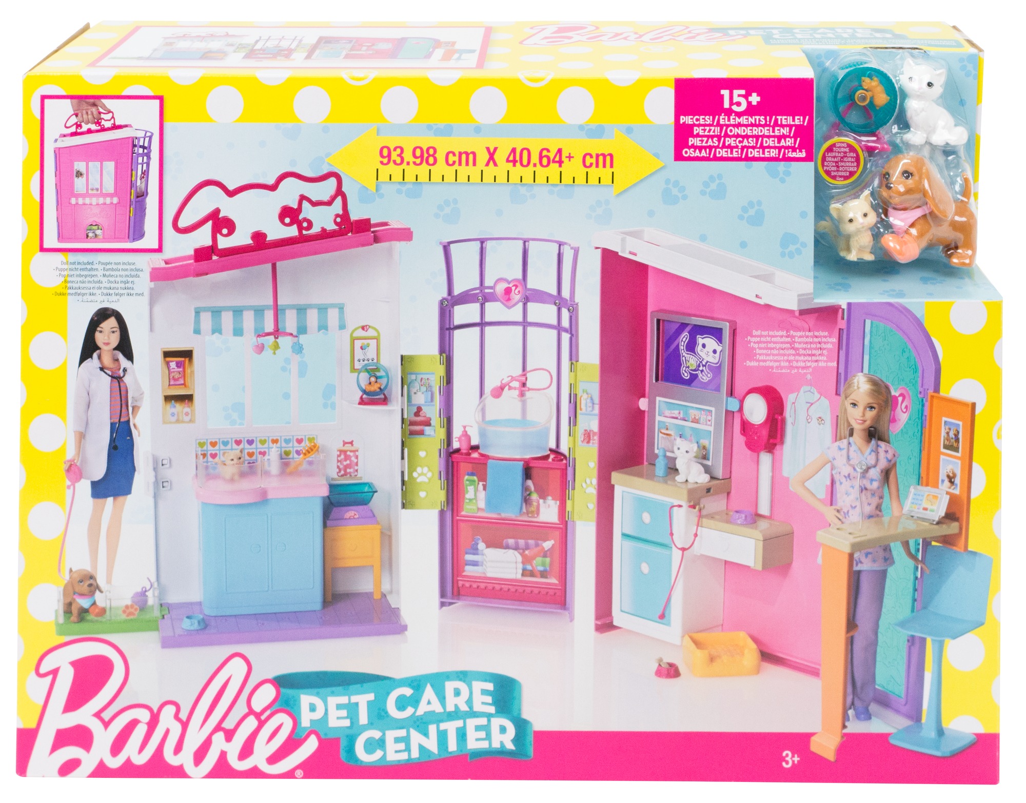 barbie centro de cuidado para mascotas