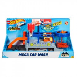 pista de carreras hot wheels autolavado ataque del lagarto