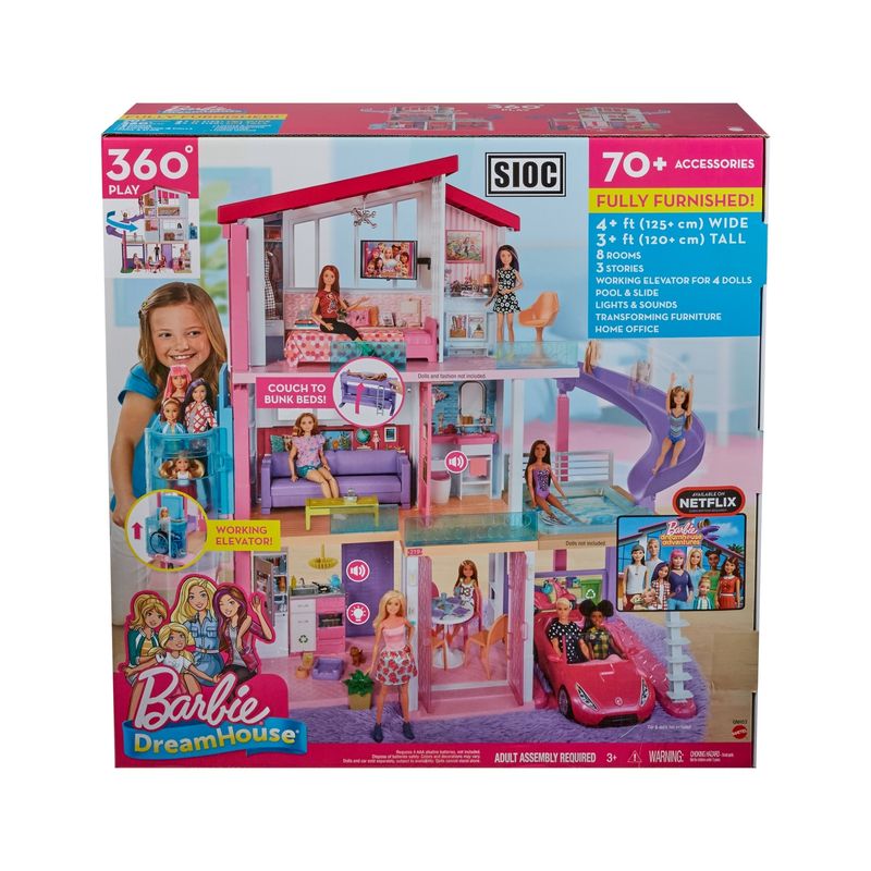 casa de sueños de barbie 2018