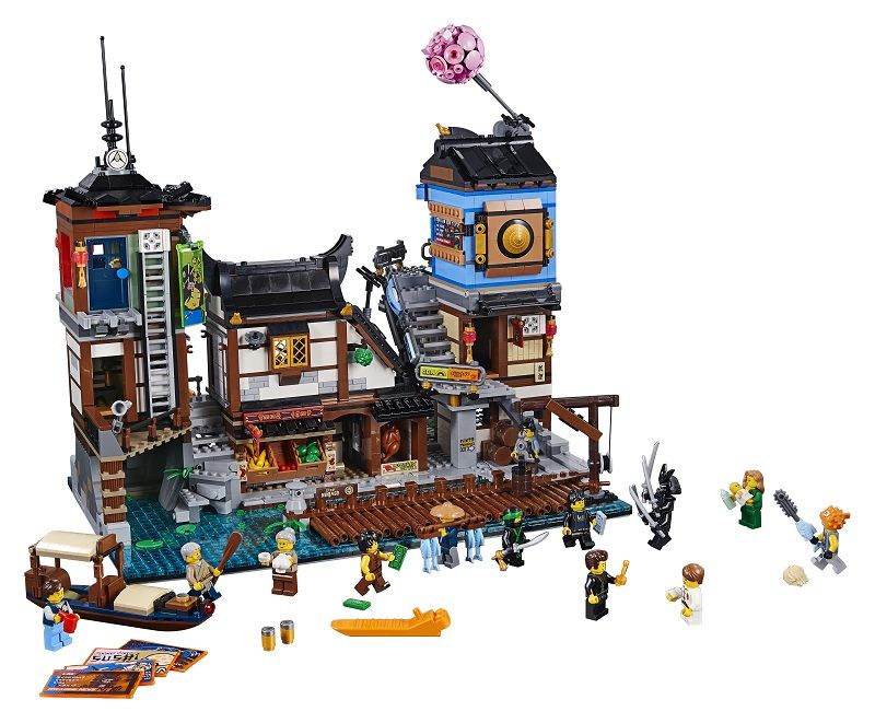 Muelles De La Ciudad De Ninjago Juguetron