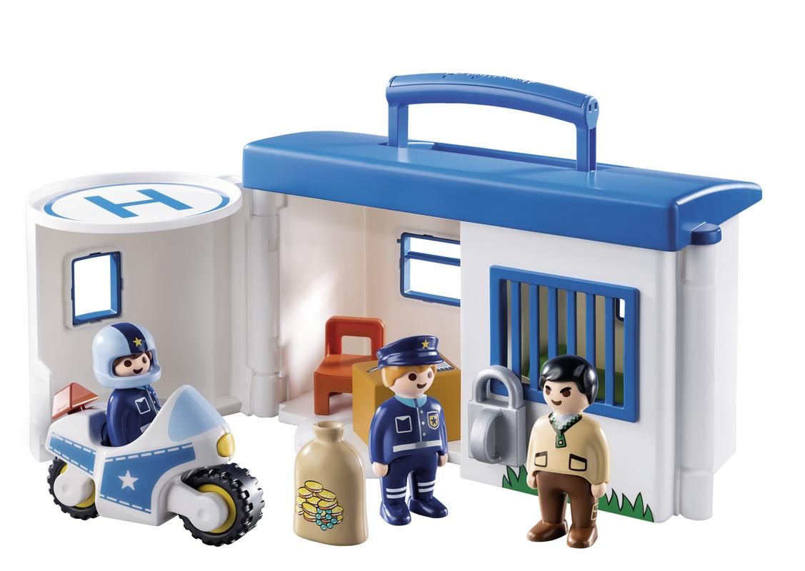 playmobil 123 comisaria policia