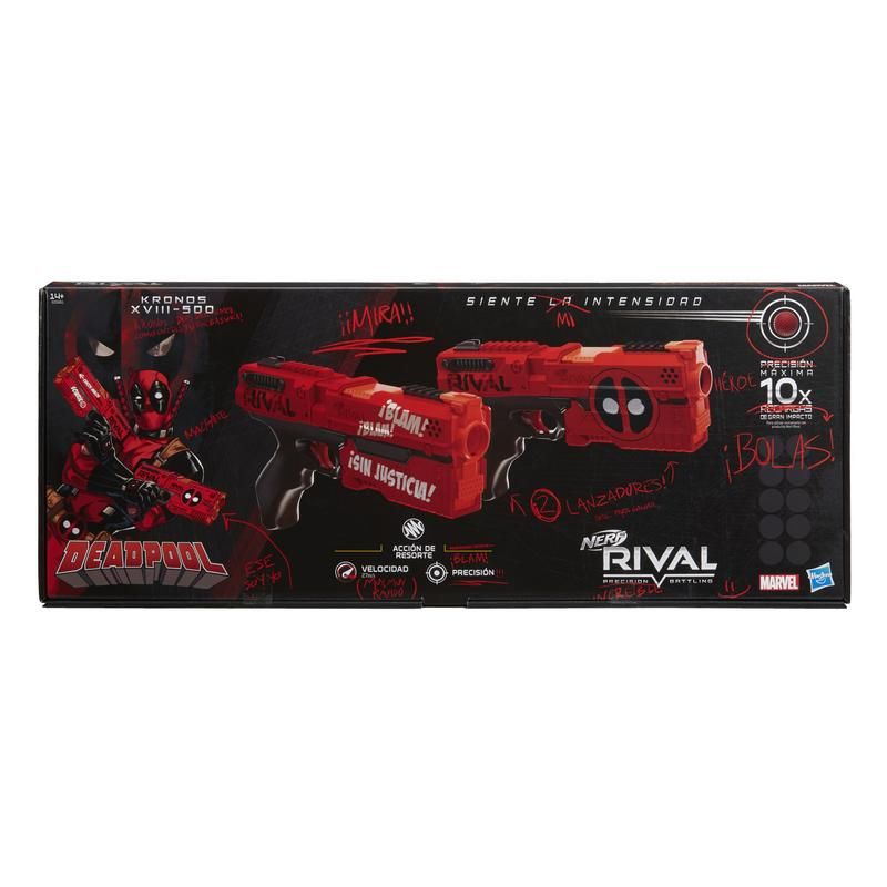pistolas nerf deadpool