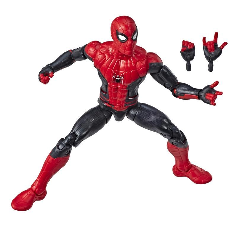 juguetes de spiderman con cómic